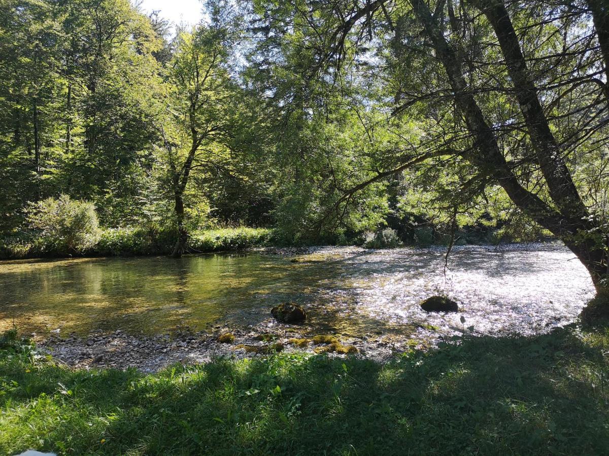 Apartmaji Volf Zgornje Gorje Exteriér fotografie
