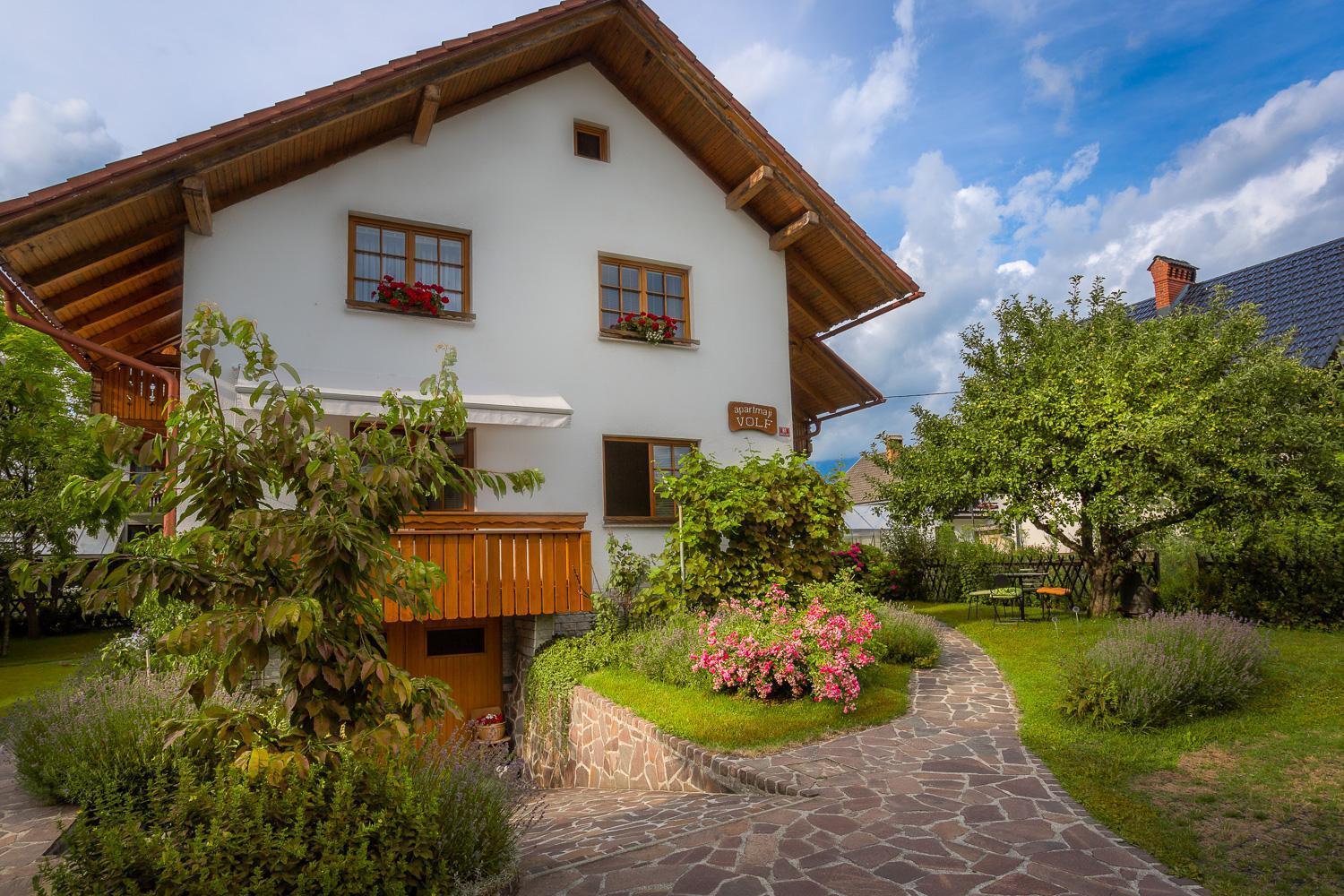 Apartmaji Volf Zgornje Gorje Exteriér fotografie