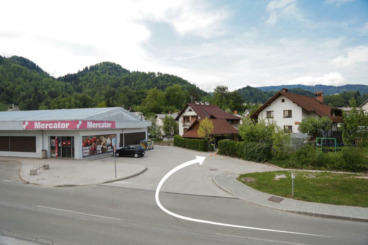 Apartmaji Volf Zgornje Gorje Exteriér fotografie