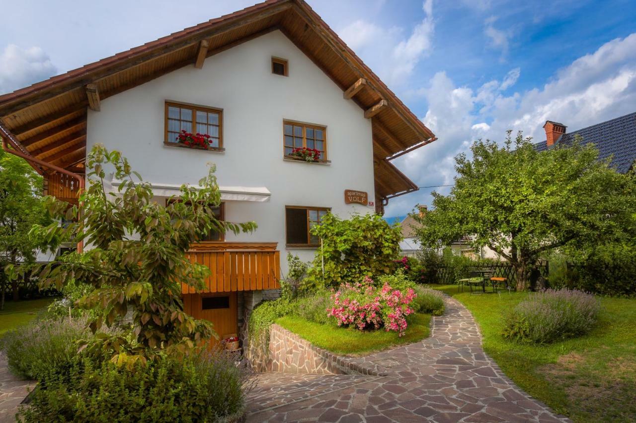 Apartmaji Volf Zgornje Gorje Exteriér fotografie